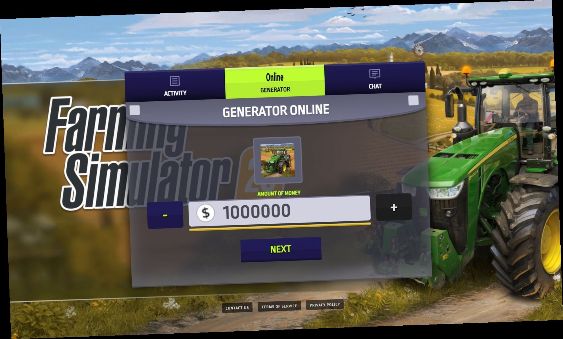Farming Simulator 20 Hack Tool Generator Apk 2021