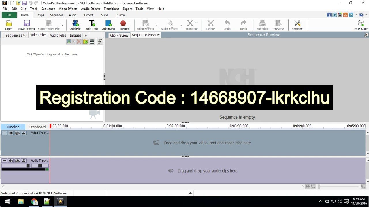  VideoPad Video Editor 7.32 Crack With Registration Code Generator