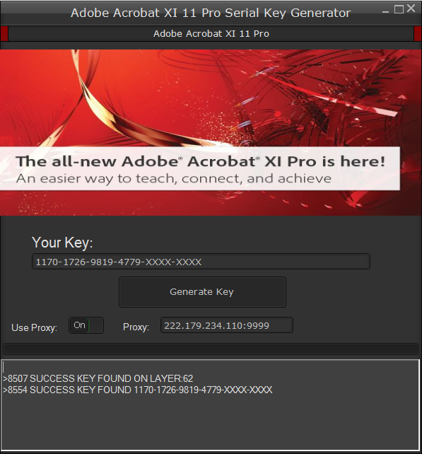 Adobe Acrobat XI 11 Pro Key Generator 2020 2023