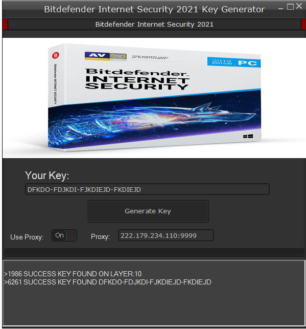 Bitdefender Internet Security 2021 License Key Generator