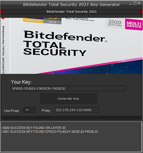 Bitdefender Total Security 2021. 25.0.10.52 License Key Generator 2021