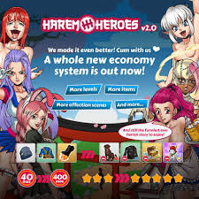 Harem Heroes Hack MOD Unlimited Gems Coins 2021 Free For Android