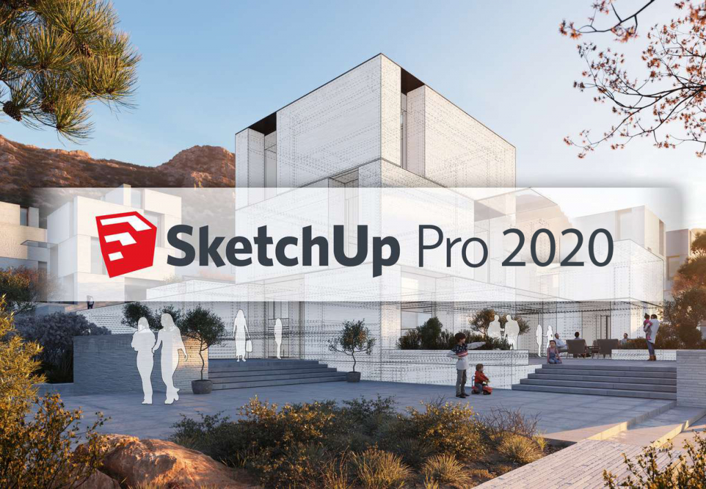 SketchUp Pro 2020 Crack Full License Key 2021 Free Download No Survey