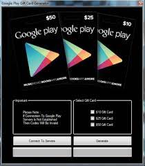 Get Google Play Gift Card Generator 2021