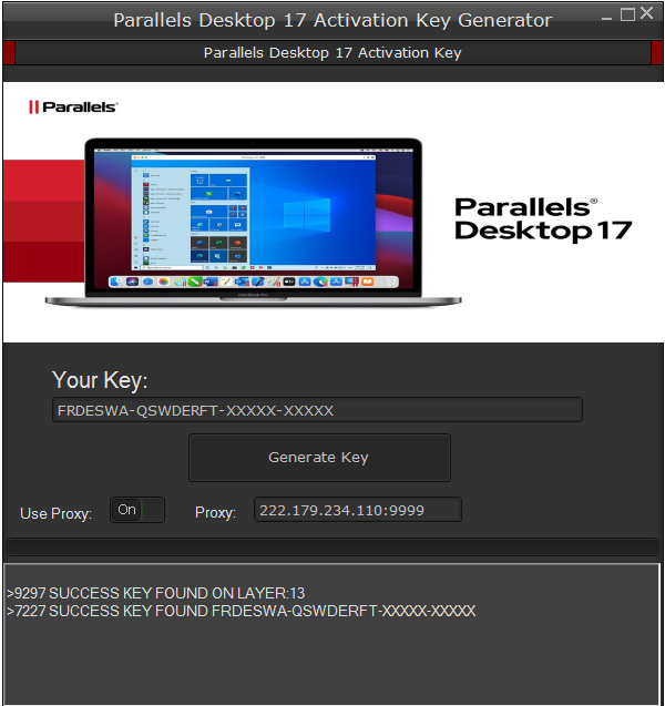 Parallels Desktop 17 Activation Key 2022