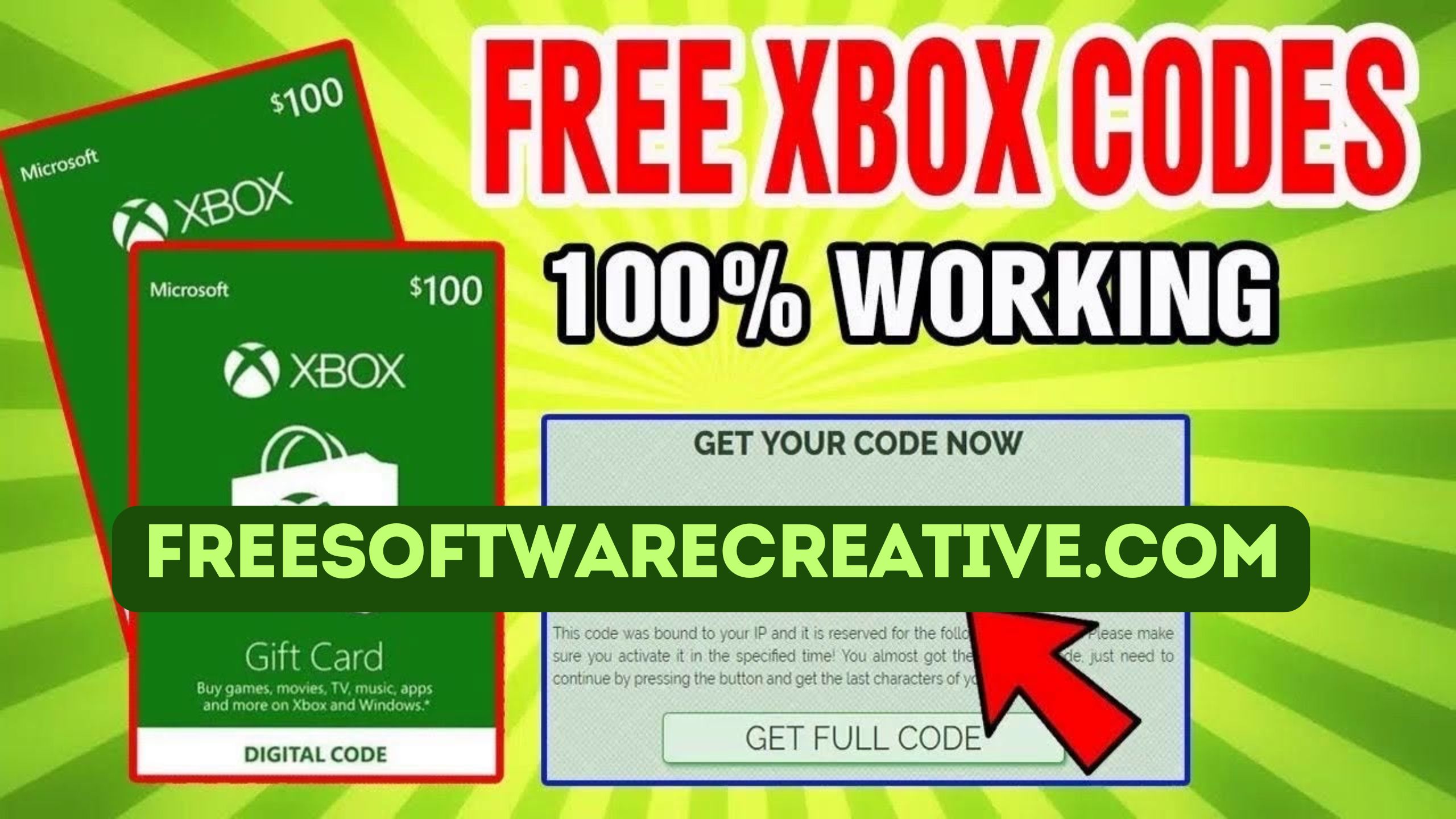 Xbox Free Gift Card Generator Working Get Unlimited Gift Codes Key 2024