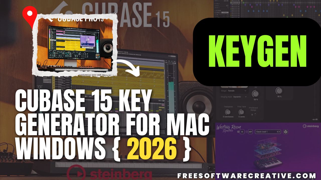 Cubase Pro 15 License Key Generator for Free Download [ WIN MAC ] [ NEW 2026 ]